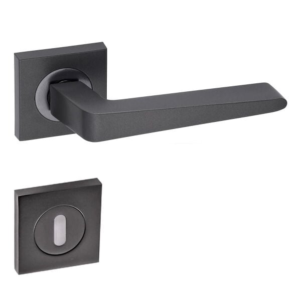 ARPAT PORTO SİYAH İTALYAN KARE ROZETLİ ALÜMİNYUM