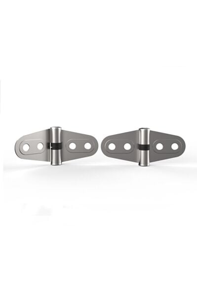 Paslanmaz Kabin Kapı Menteşesi Saten 12 Mm S