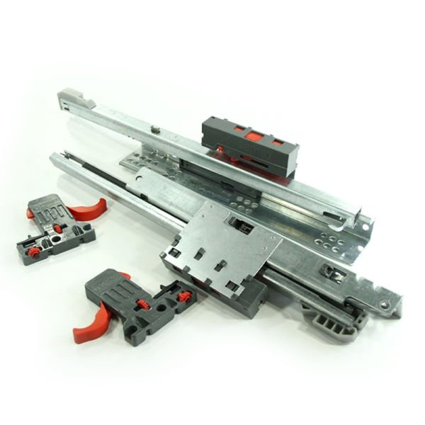 SAMET SLİDE PUSH OPEN 25 CM TAM AÇILIM ÇEKMECE RAY MANDAL DAHİL