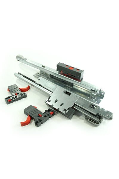 SLİDE PUSH OPEN 25 CM TAM AÇILIM ÇEKMECE RAY MANDAL DAHİL