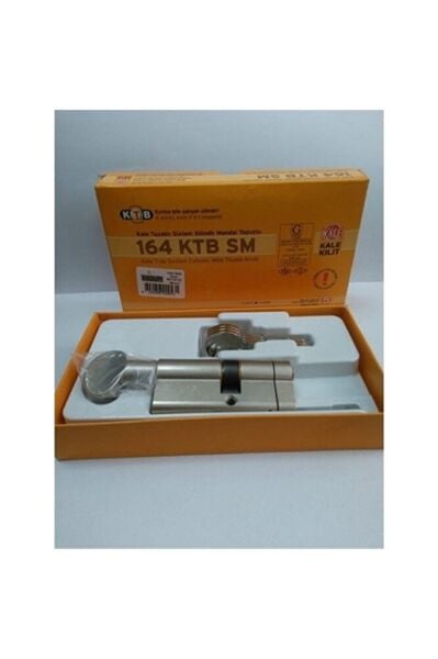 164 Ktb Sm Tuzaklı Sistem Çelik Pimli Mandallı Silindir - Nikel