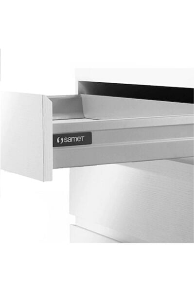 Smart Box 60 Cm Bordürsüz Gri Çekmece Rayı