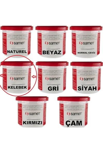 SAMET TAMİR MACUNU 200 GR kelebek