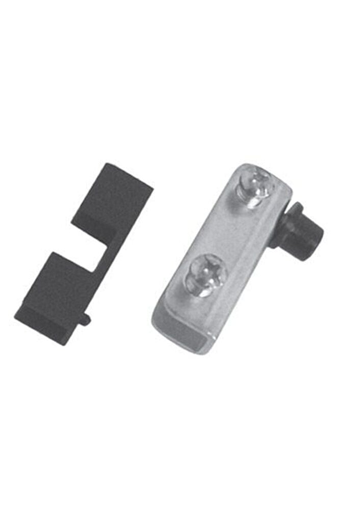 Cam Tutucu Etejer U Tipi Cam Raf Ahşap Menteşesi Nikel - Mobilya Menteşeleri - Gri