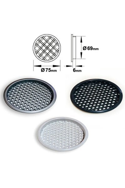 PLASTİK MENFEZ 70 LİK GRİ