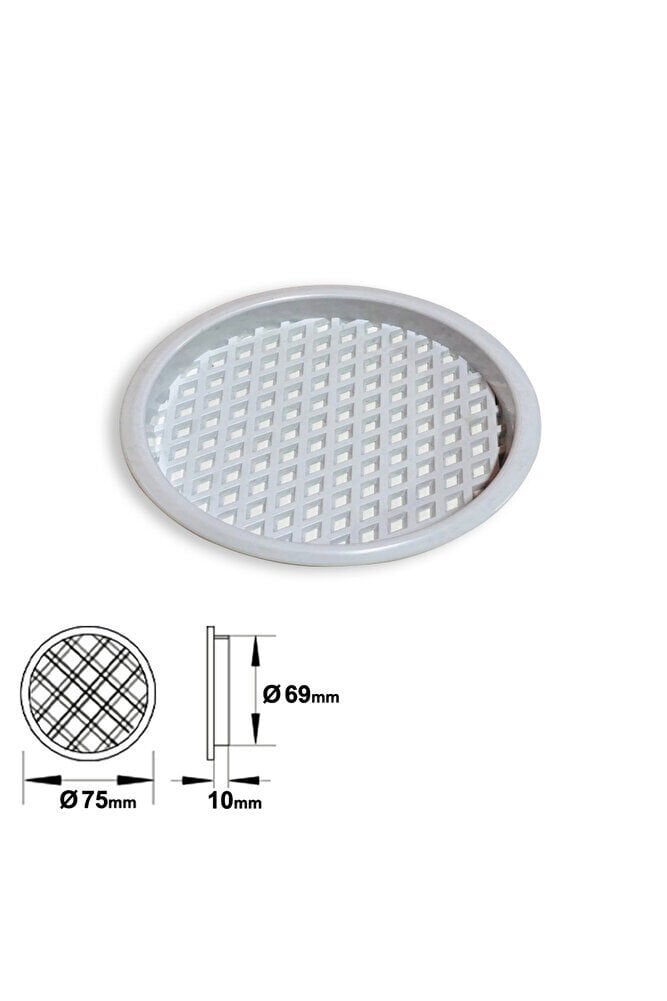 PLASTİK MENFEZ 70 LİK BEYAZ