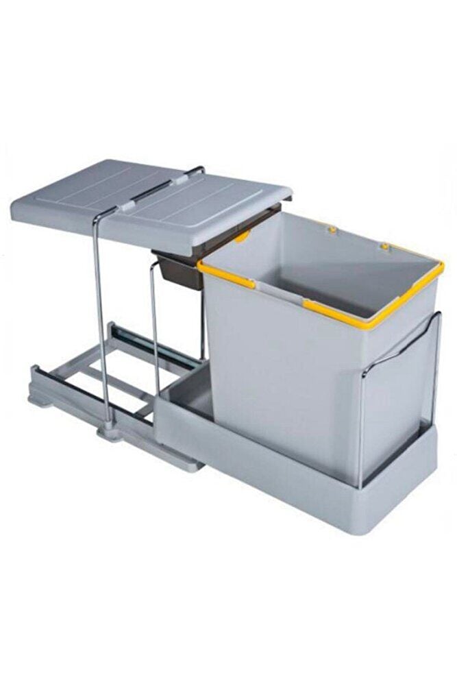 Raylı Plastik Tek Kova 16 Lt Çöp Kovası