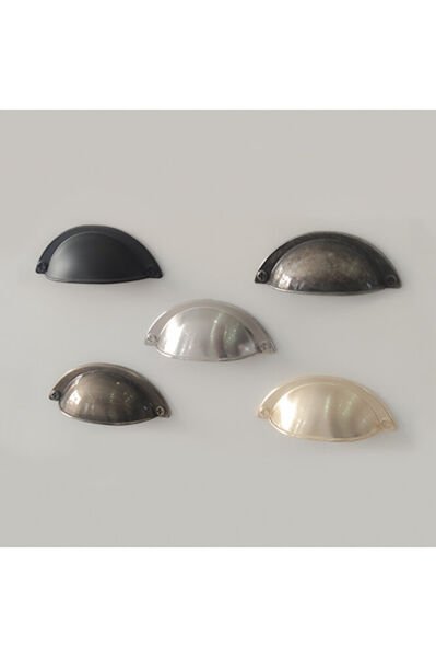 1028 ÇANAK 64 MM ANTİK SARI MOBİLYA KULBU