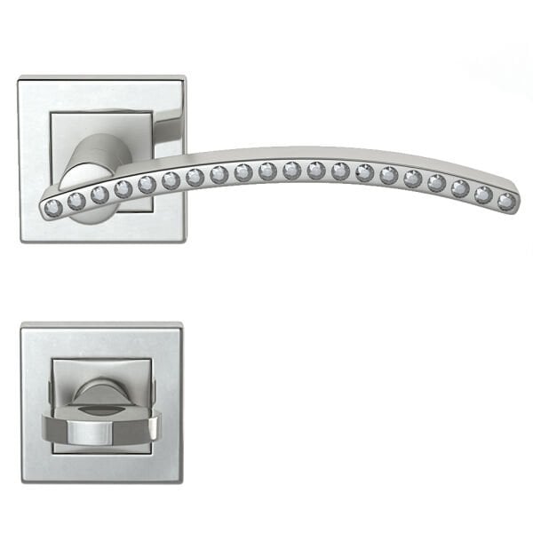 CONDI 503KT SATEN KROM ROZETLI KAPI KOLU