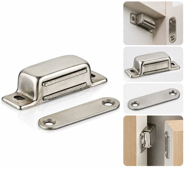 Mıknatıslı Çıt Çıt Metal Paslanmaz 5 cm Mıknatıslı