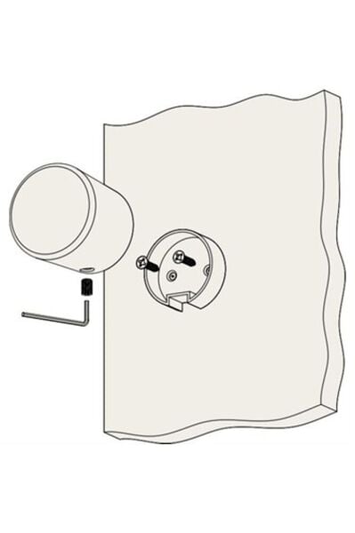 Kabin Kapı Tokmağı Tek 13-18mm 658.10 Metalik