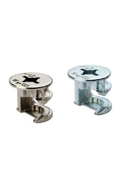 Minifix Gövde Nikel 13,5x15 (18 Mm Sunta) (10 Adet