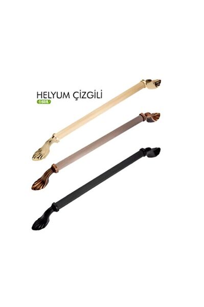 HELYUM ÇIZGILI A.GÜMÜŞ ALÜMINYUM MOBILYA KULBU 160 MM