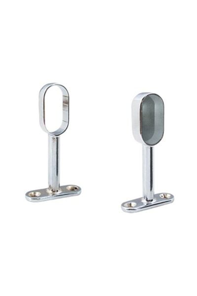 Oval Ayaklı Flanş Açık Krom 15x29