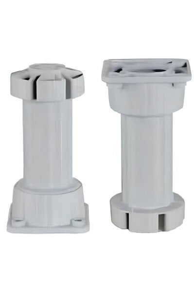 PLASTİK AYARLI BAZA AYAĞI 10-15 CM GRİ