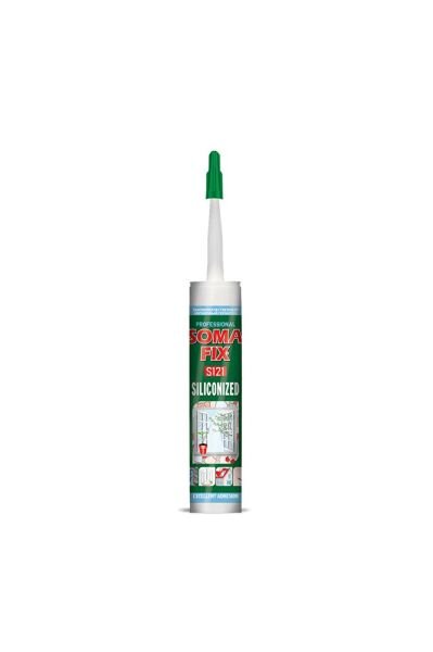 SOMA SİLİKONİZE MASTİK 310 ML beyaz