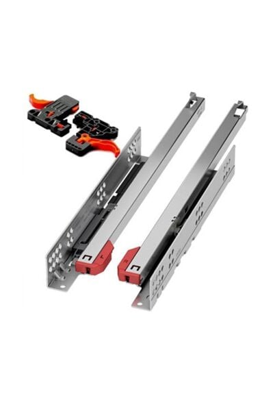 Ultimade Slide 40 Cm Kısmi Açılım Tandem Ray Mandal Dahil