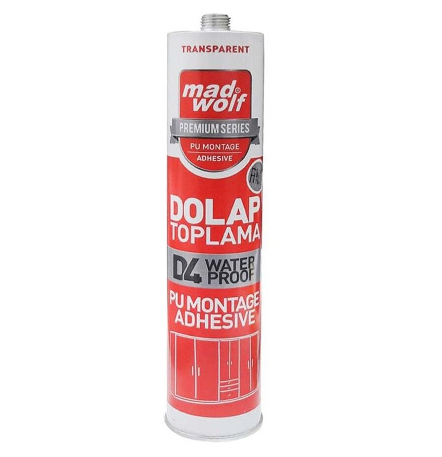 MAD WOLF DOLAP TOPLAMA SİLİKONU ŞEFFAF 300 ML.