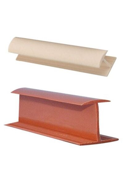 Arkalık Birleştirme Profili H 4 mm Beyaz