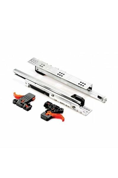 Smart 60 Cm Kısmi Açılım Frenli Çekme Rayı Mandal Dahil