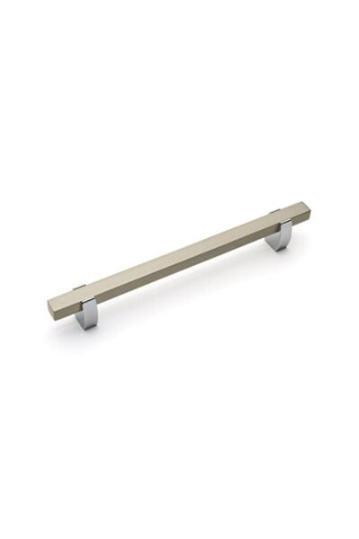 Umut 778-224 Mm Krom Beyaz Mobilya Kulpu