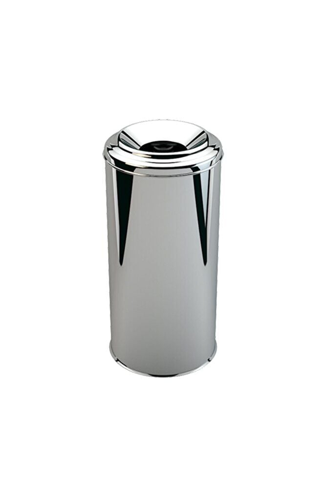 Yanmaz Krom Çöp Kovası 8 lt