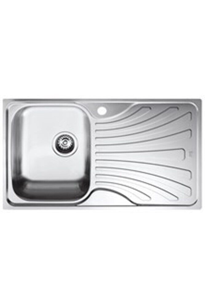 NERİSSA 50 B PARLAK YÜZEY SAĞ DAMLALIKLI PASLANMAZ ÇELİK MUTFAK EVYESİ