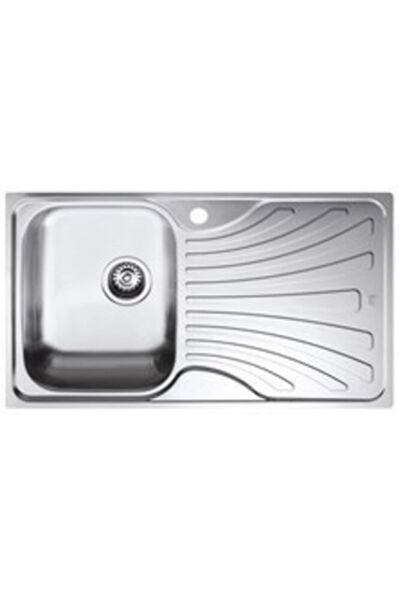 NERİSSA 50 B PARLAK YÜZEY SAĞ DAMLALIKLI PASLANMAZ ÇELİK MUTFAK EVYESİ