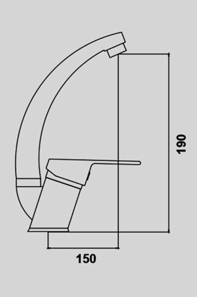 BELLA SERİSİ KUĞU EVYE BATARYASI