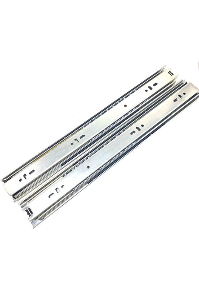 Teleskopik Çekmece Rayı 35mm En 50cm Uzunluk