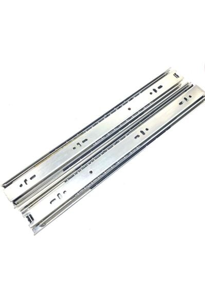 Teleskopik Çekmece Rayı 35mm En 50cm Uzunluk