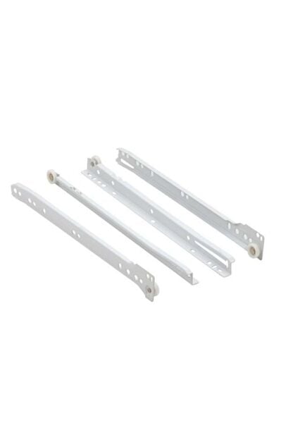 Standart Çekmece Kızağı Dolap Çekmece Rayı Beyaz 60cm 1 Takım (y-çk-60ps)