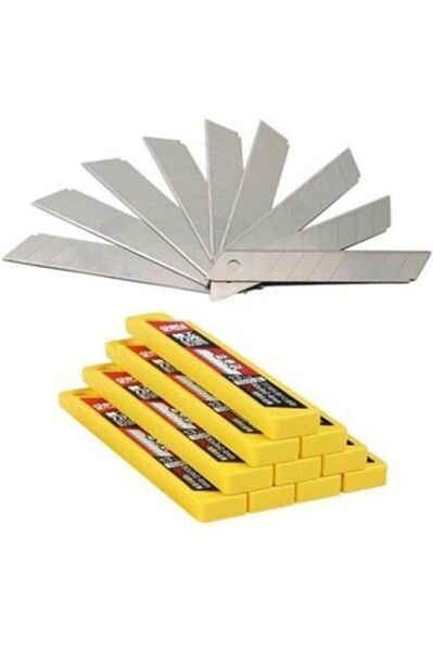 NEİKO Maket Bıçağı Falçata Yedek Ucu 0,5x18 Mm 10 Adet