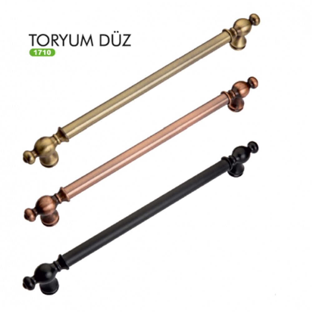 TORYUM DÜZ KROM ALÜMINYUM MOBILYA KULBU