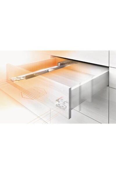 Blum Tandem Çift Açılım Frenli Ray 25 Cm