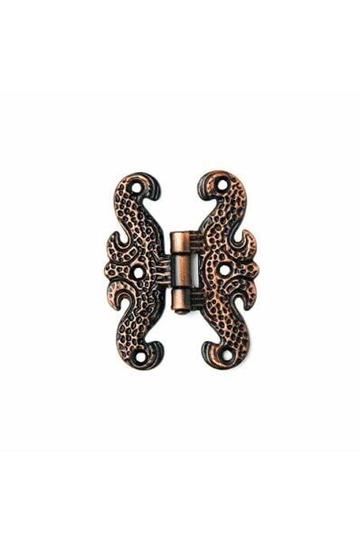 Kelebek Menteşe Büyük Antik Sarı 70 Mm ( 2 Adet )