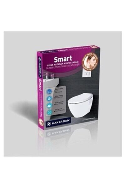 Smart Yavaş Kapanan Kapak - Beyaz