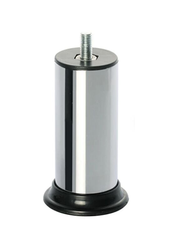 EROĞLU ÇAP 51 PLASTİK BİNGOLU BAZA AYAĞI M10 SAPLAMALI krom - 8 CM