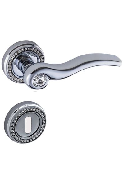 Dilek Krom Rozetli Kapı Kolu Rozetli Oda (tk)