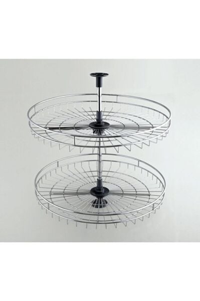 Çağdaş Mutfak Tam Döner Sepet İkili 72 cm Çap BD07
