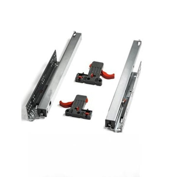 SAMET PUSH OPEN 45 CM TAM ÇİFT AÇILIM ÇEKMECE RAYI MANDAL DAHİL