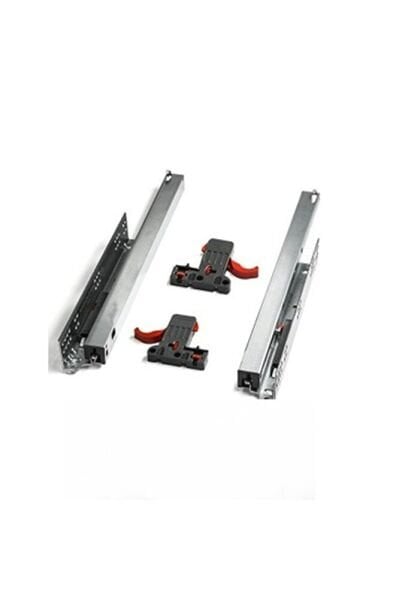 Push Open 45 Cm Kısmi Açılım Çekmece Rayı Mandal Dahil