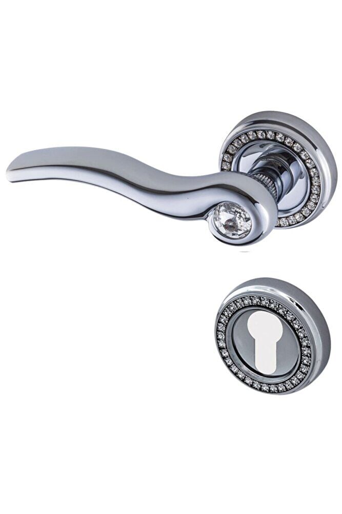 Doğanlar Dilek Krom Rozetli Kapı Kolu Rozetli Yale Sol (adet)