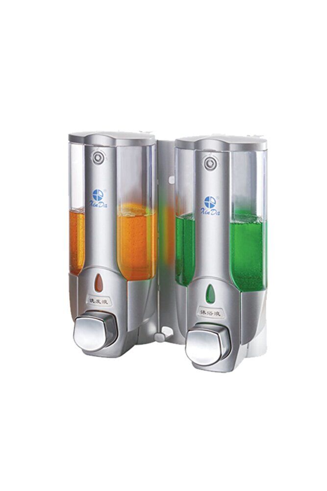 Ikili Abs Sıvı Sabunluk 380 ml Gümüş