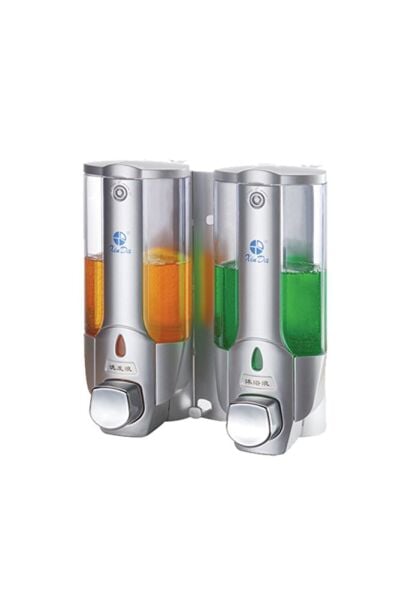 Ikili Abs Sıvı Sabunluk 380 ml Gümüş