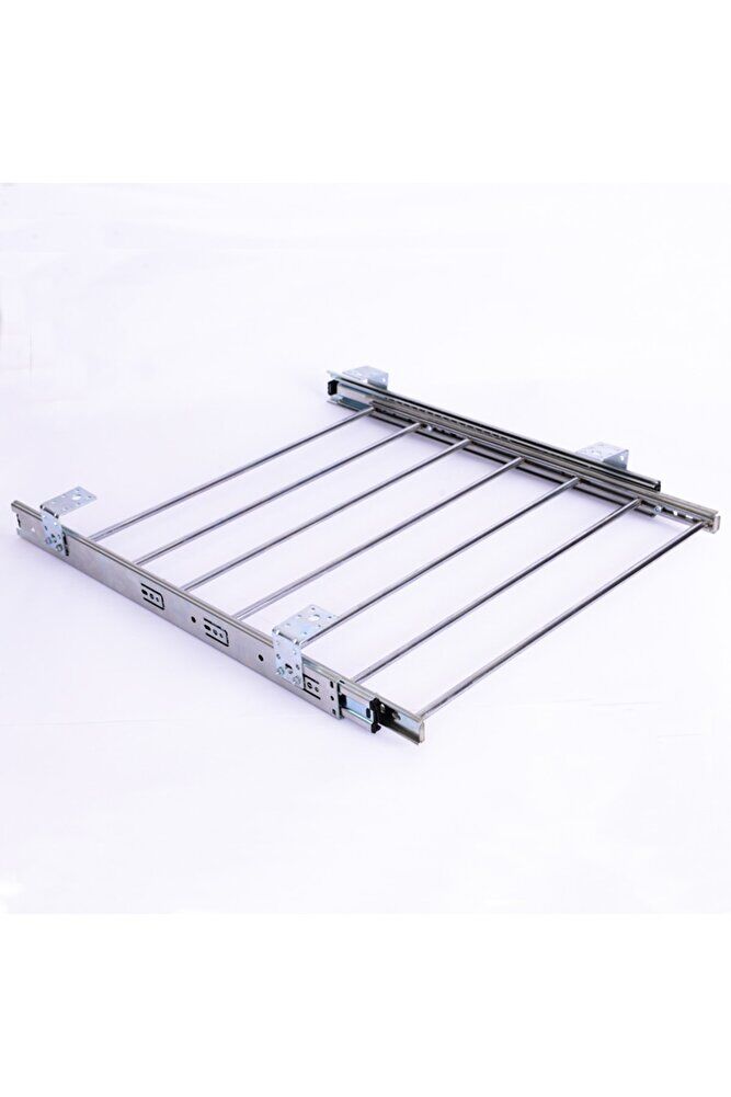 Tavan Bağlantılı Raylı Krom Borulu Pantolonluk 40 CM