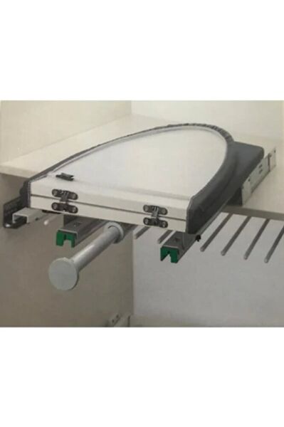 Çağdaş Modeno Ütü Masası Dolap Içi Katlanır Ütü Masası Tandem Frenli