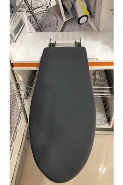 Çağdaş Modeno Ütü Masası Dolap Içi Katlanır Ütü Masası Tandem Frenli