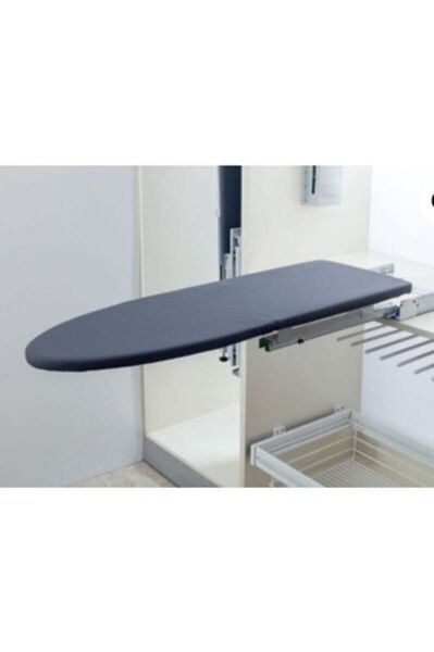 Çağdaş Modeno Ütü Masası Dolap Içi Katlanır Ütü Masası Tandem Frenli