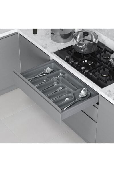 S-2289 Çekmece Içi Plastik Kaşıklık 74×49 cm – Plastik Kaşıklık Organizer | BenMobilya